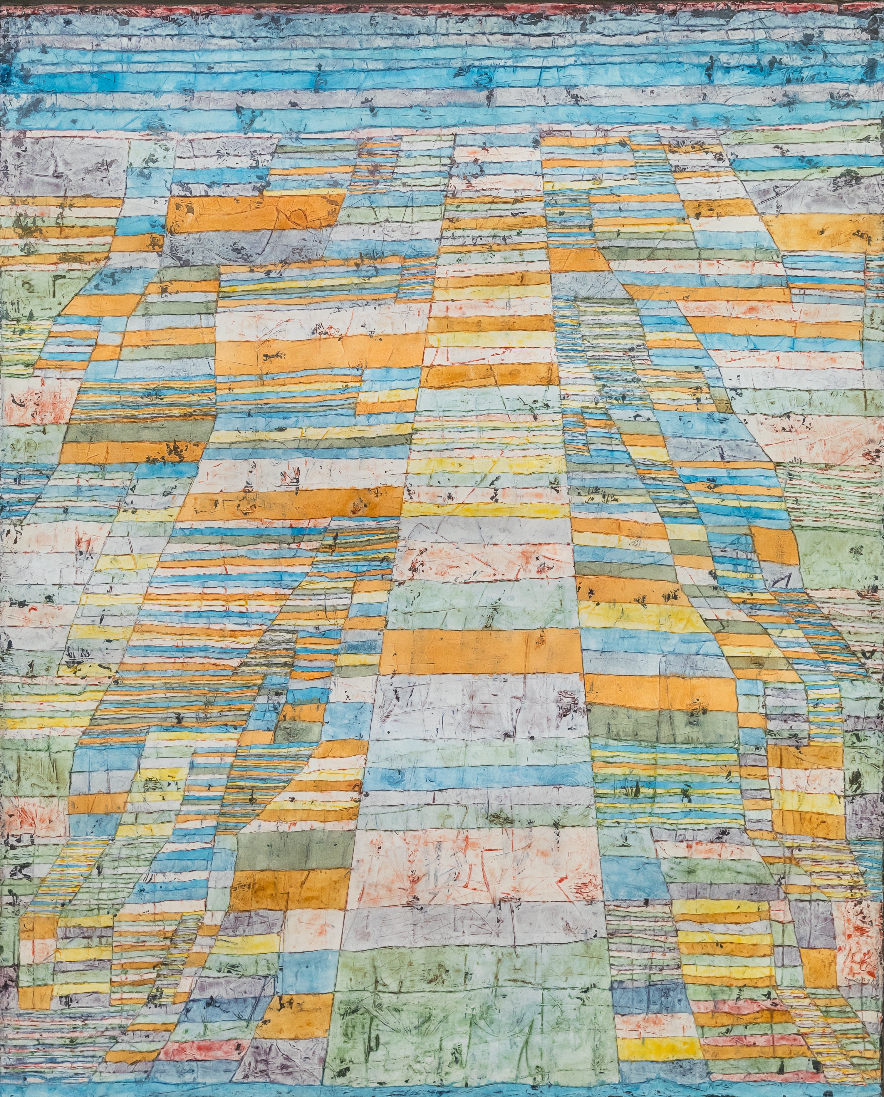 Chemin principal et chemins latéraux - Paul Klee - Alpha Reproduction