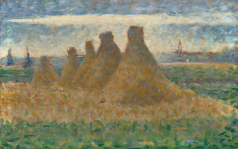 Heuhaufen - Georges Seurat