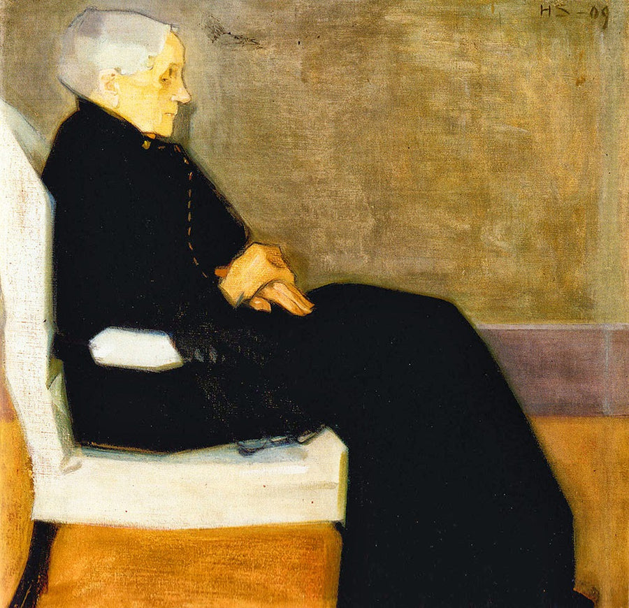 My mother (1909) - Helene Schjerfbeck