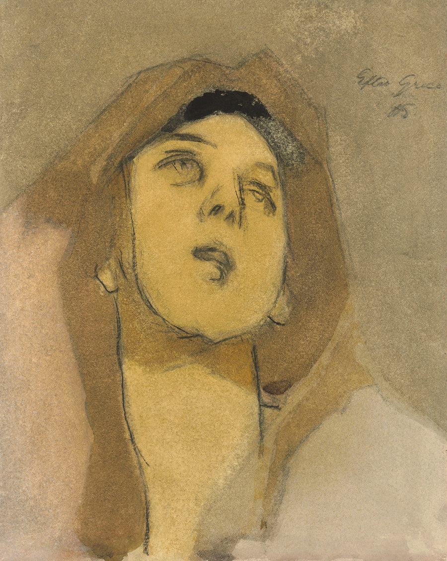 Madonna Immaculata, after El Greco (1945) - Helene Schjerfbeck