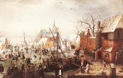 Plaisirs d'hiver à Ijsselmuiden - Hendrick Avercamp