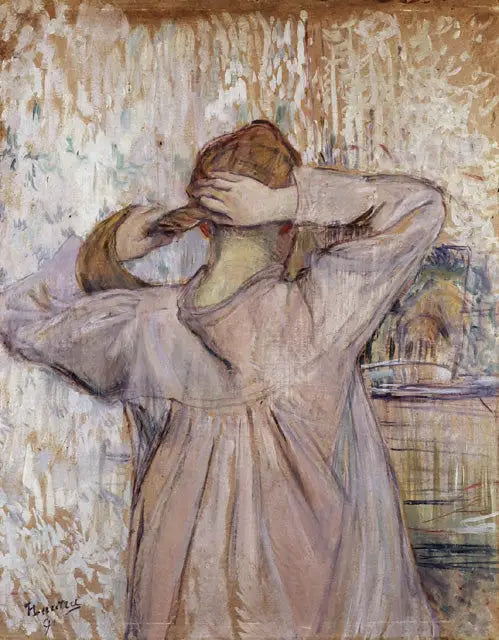Die Toilette - Henri de Toulouse-Lautrec