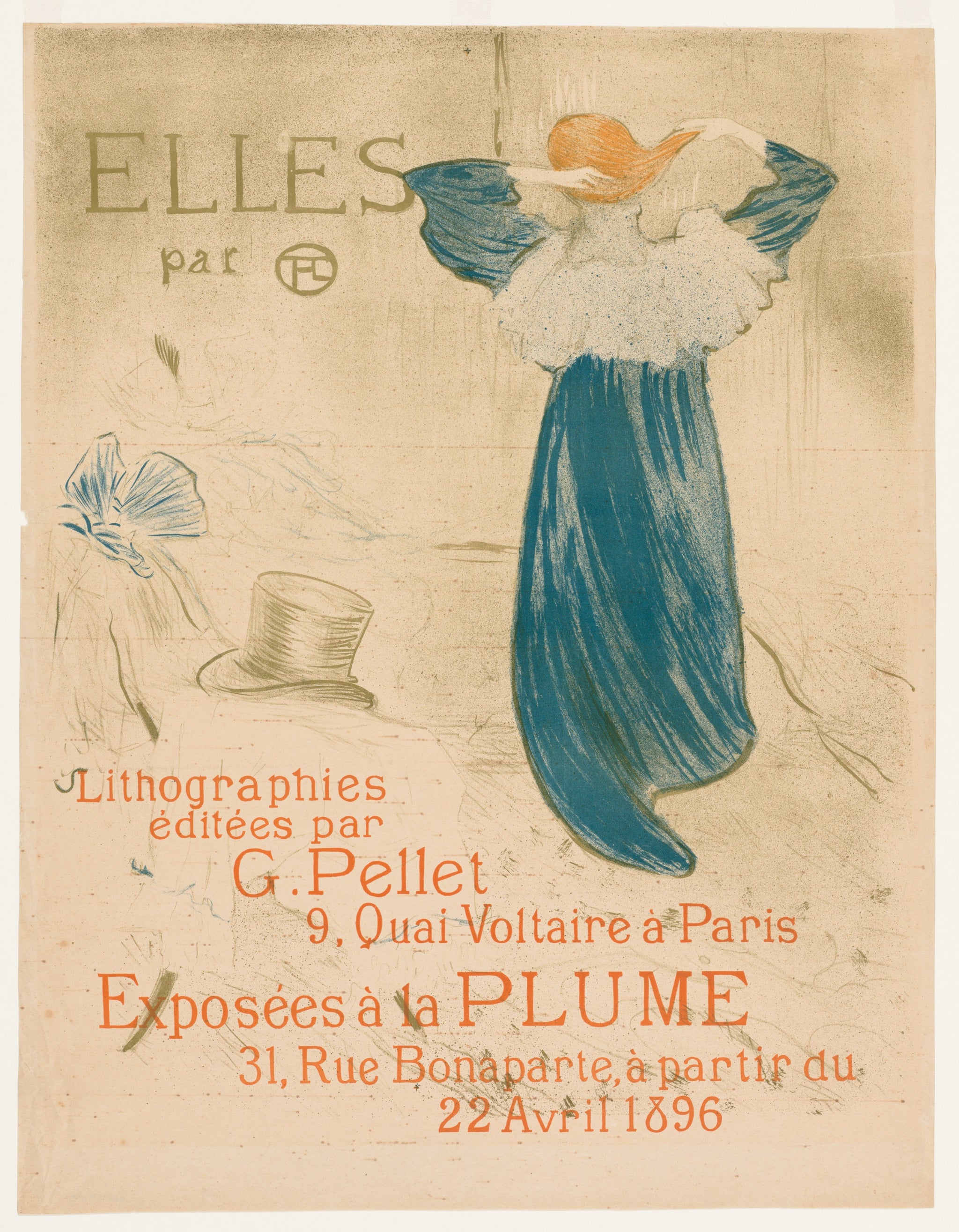 Elles, exposition à La Plume — Henri de Toulouse-Lautrec
