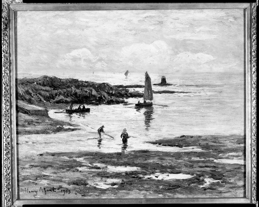 pêcheurs de crevettes - Henry Moret - Alpha Reproduction