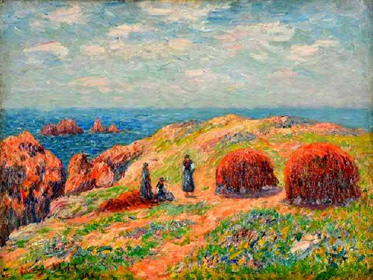 Falaises d’Ouessant - Henry Moret - Alpha Reproduction