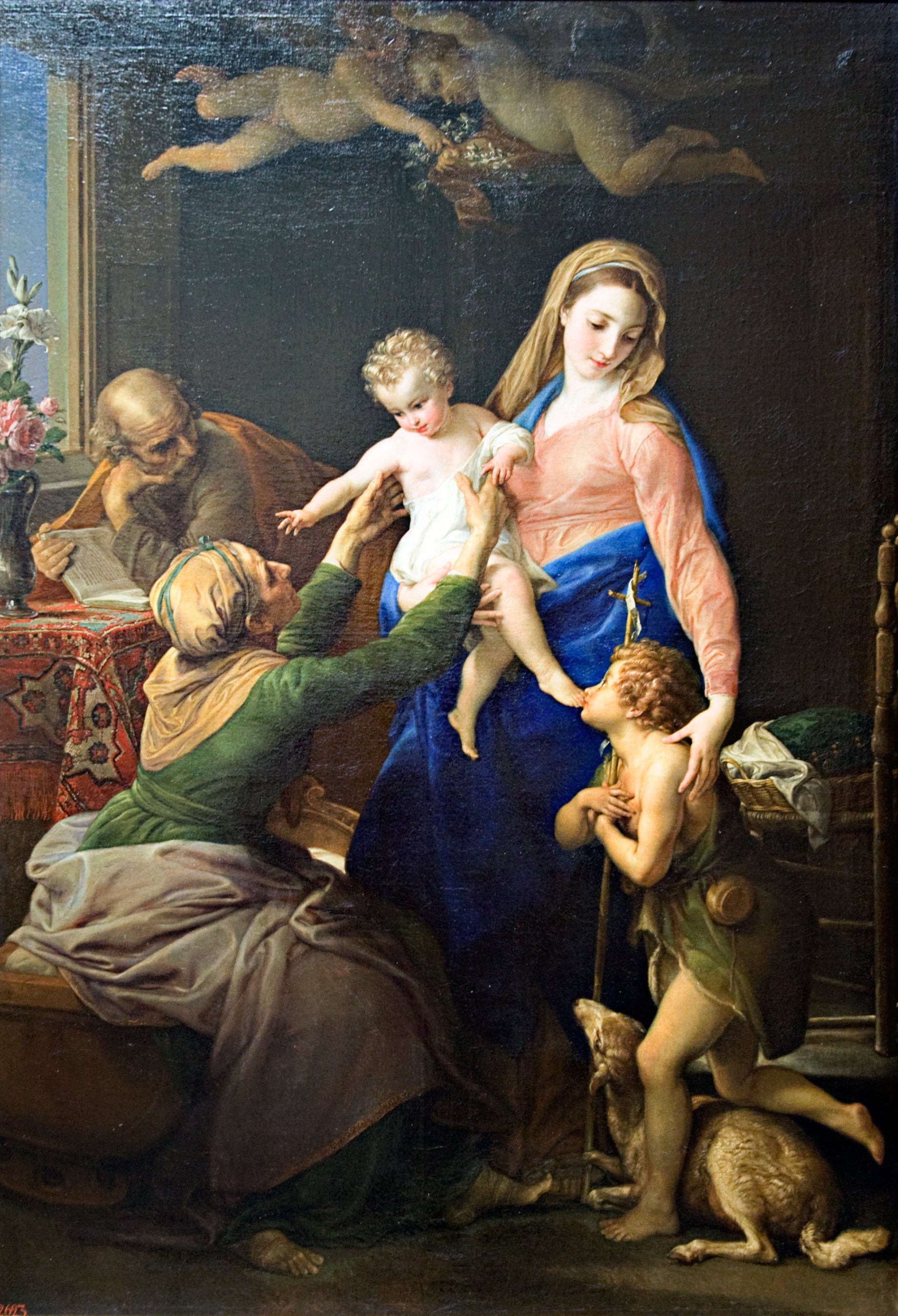 La Sainte Famille - Pompeo Batoni - Alpha Reproduction