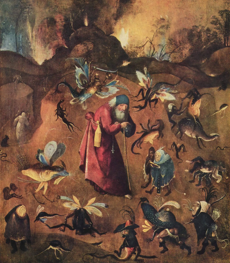 Die Versuchung des heiligen Antonius - Hieronymus Bosch