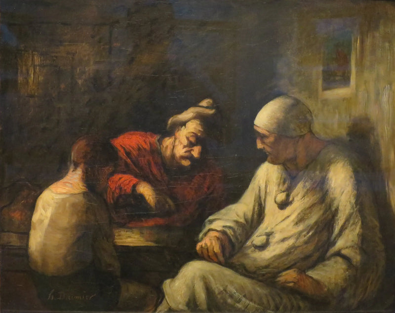 Die Artisten in Ruhe - Honoré Daumier