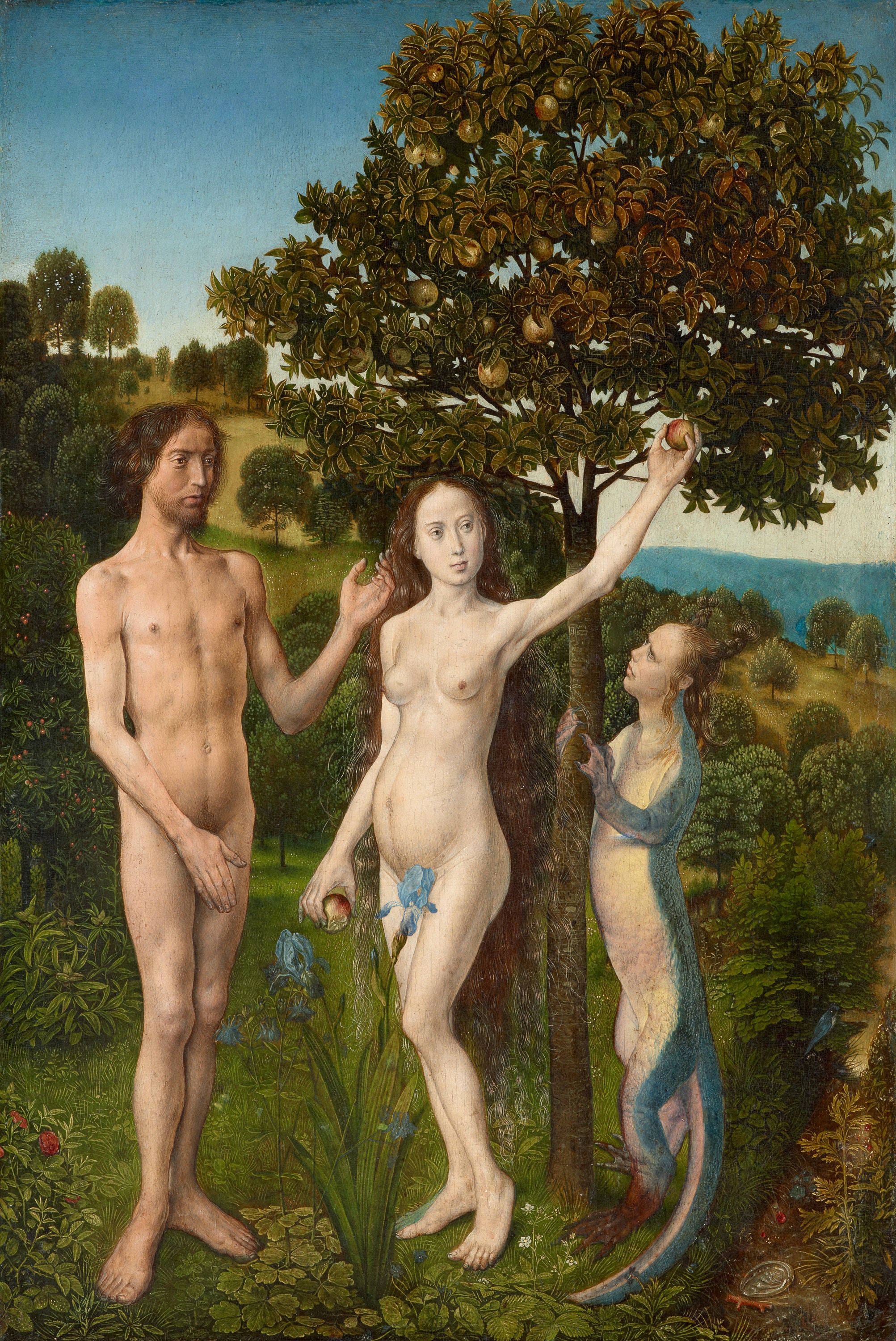 La chute de l’homme - Hugo van der Goes - Alpha Reproduction