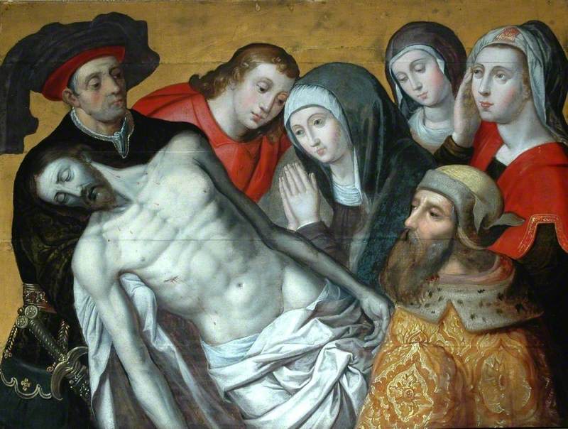 Pietà (La Déploration du Christ) - Hugo van der Goes - Alpha Reproduction