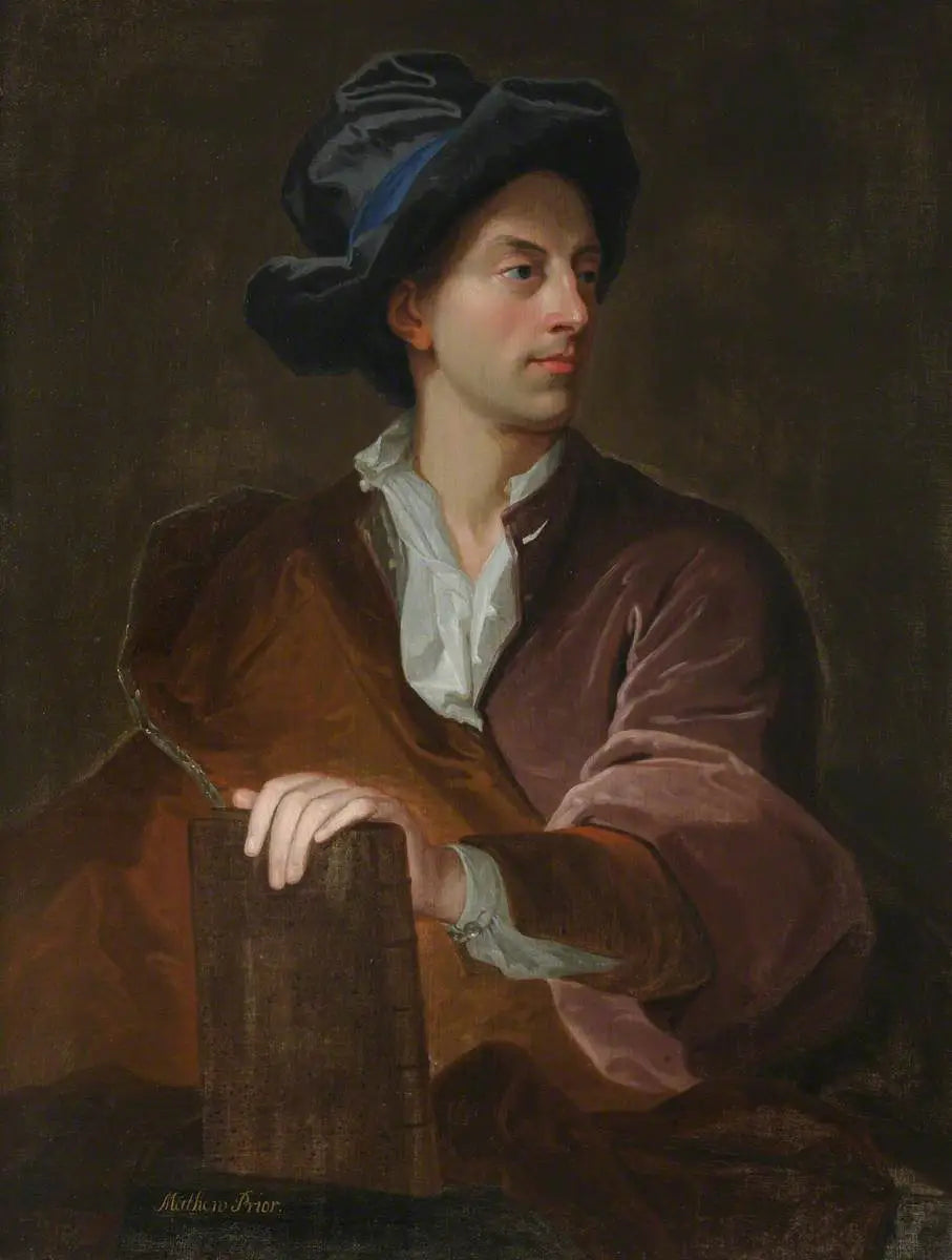 Matthew Prior (1664–1721) poète et diplomate - Hyacinthe Rigaud - Alpha Reproduction
