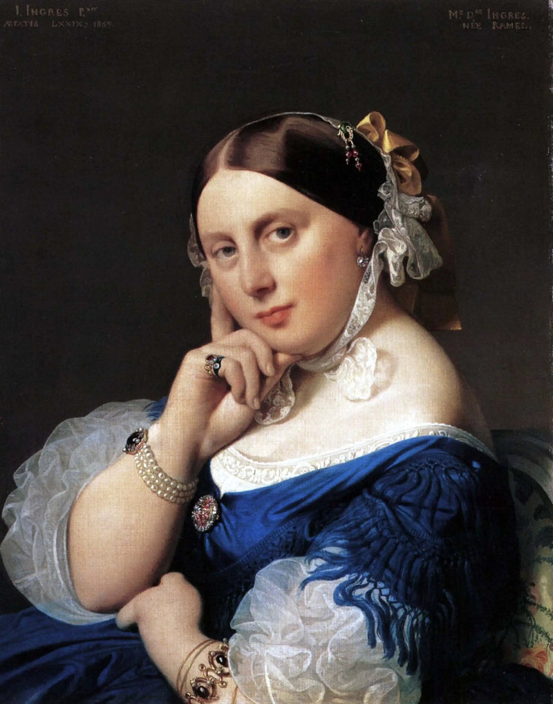 Porträt von Madame Ingres geborene Ramel - Jean-Auguste-Dominique Ingres