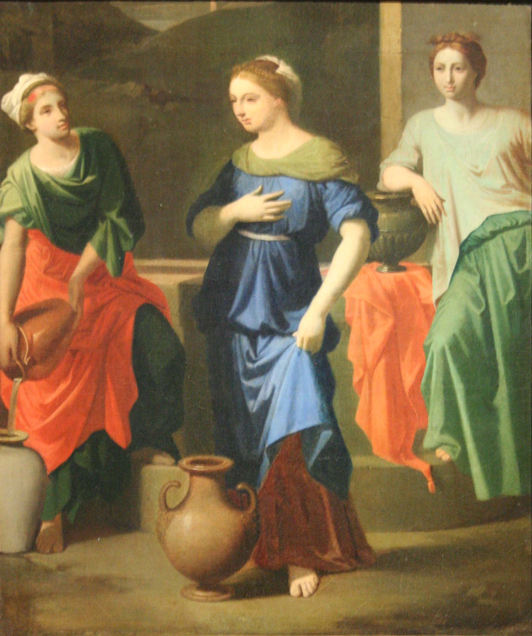 Die Begegnung von Eliezer und Rebekka - Jean-Auguste-Dominique Ingres