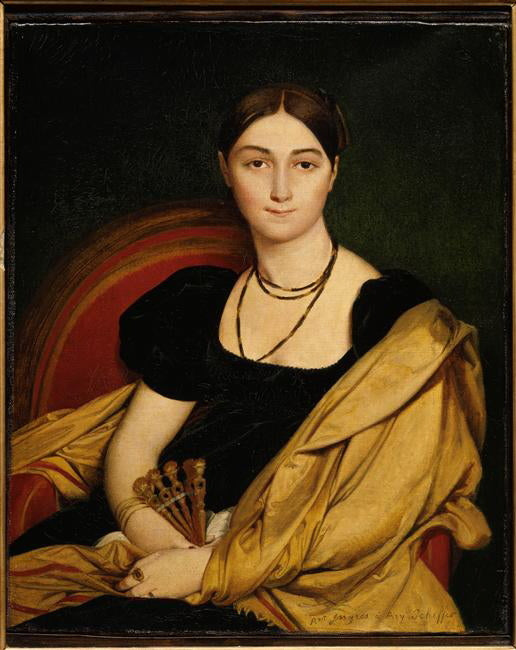 Porträt von Madame Devauçay - Jean-Auguste-Dominique Ingres