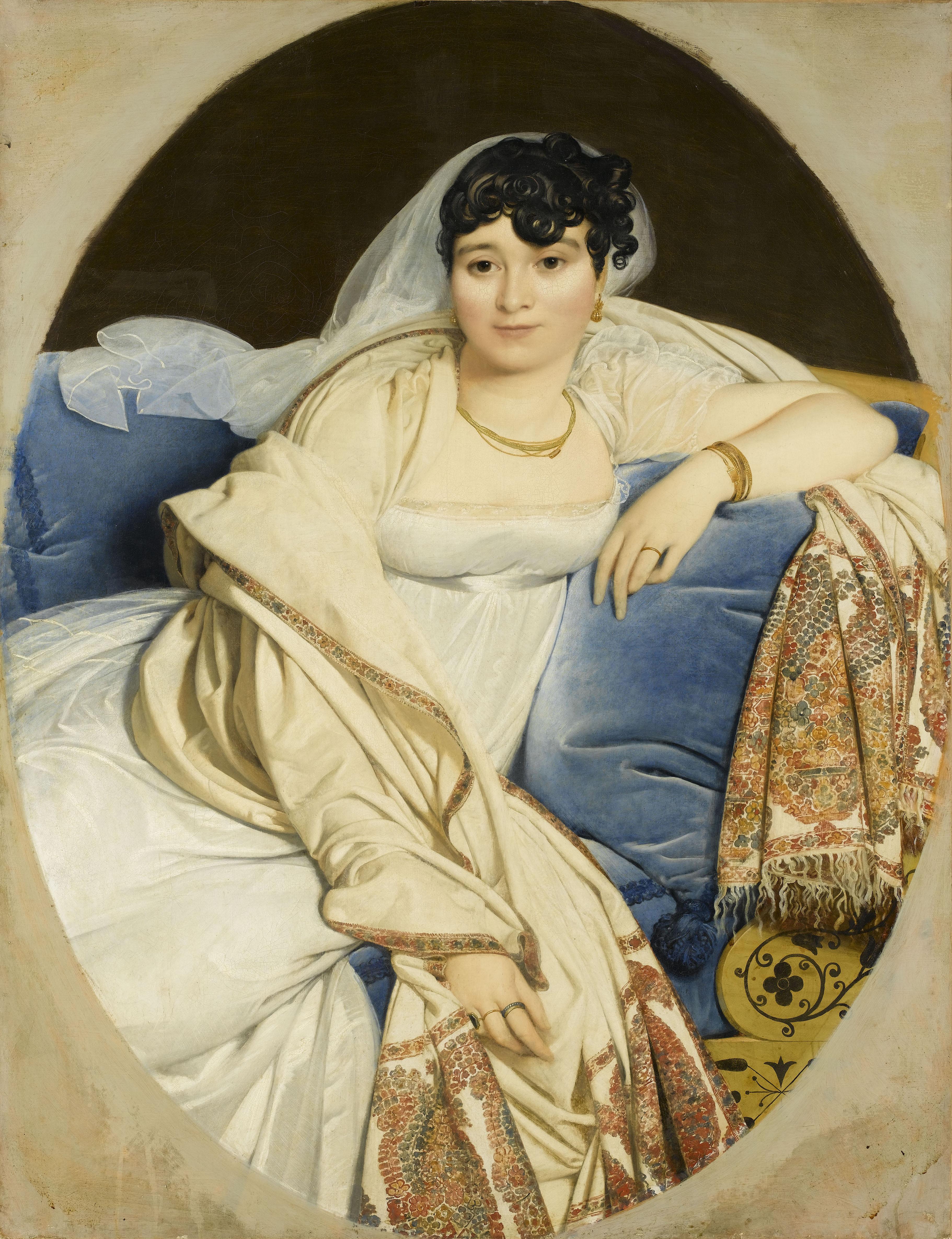 Madame Rivière - Jean-Auguste-Dominique Ingres