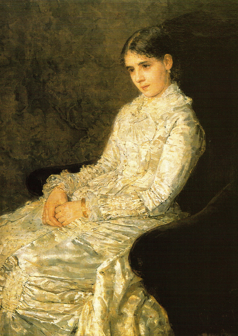 Porträt von Nanette Enthoven-Enthoven (1852-1883) - Isaac Israels