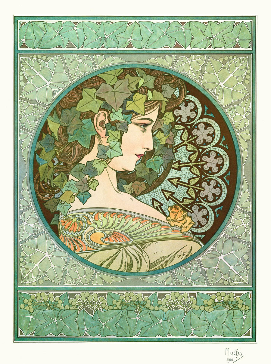 Le Lierre - Alphonse Mucha