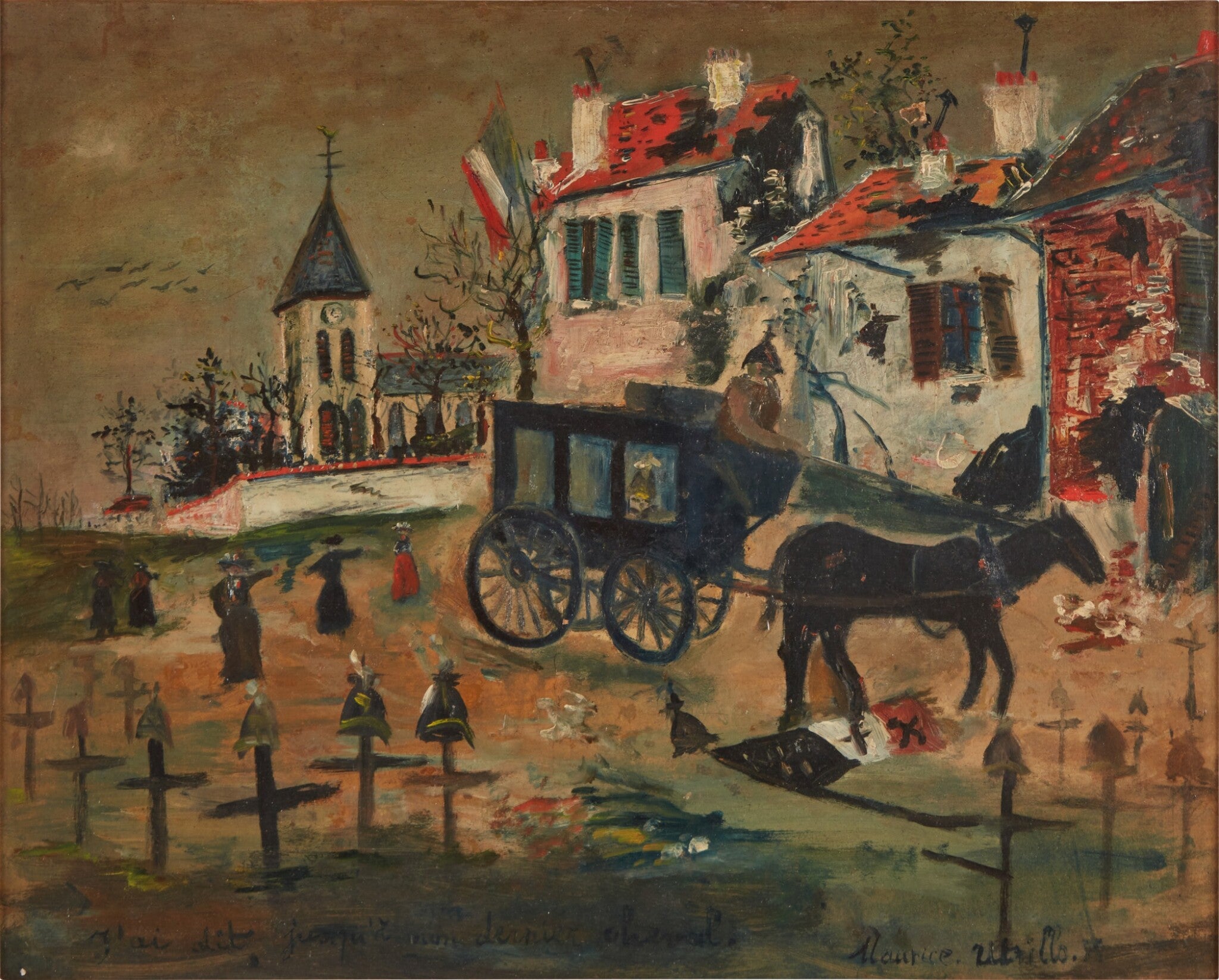 J'ai dit jusqu'à mon dernier cheval - Maurice Utrillo
