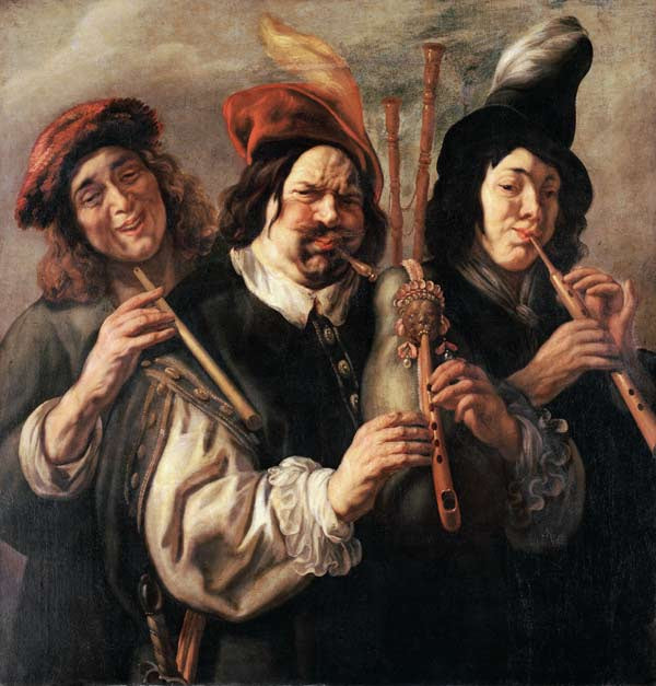 Trois musiciens - Jacob Jordaens1