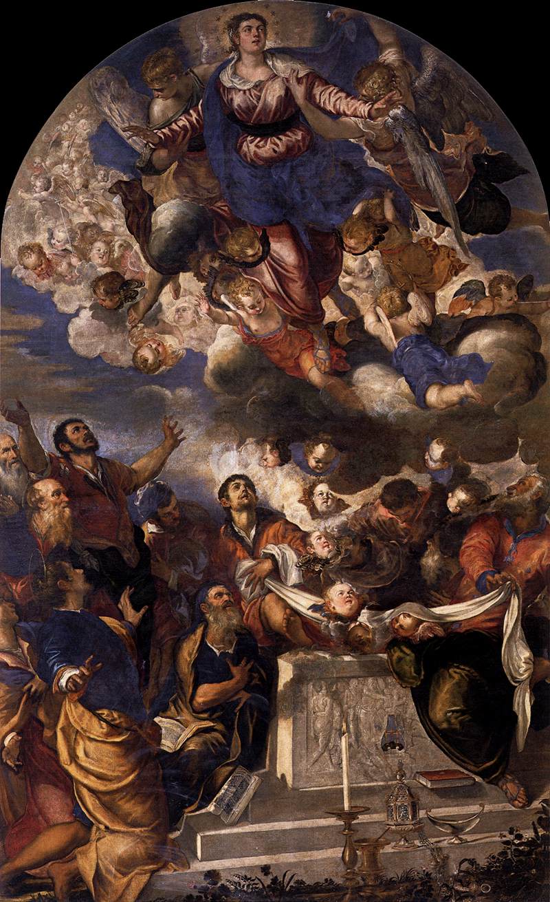 Assomption de Marie - Jacopo Tintoretto - Alpha Reproduction