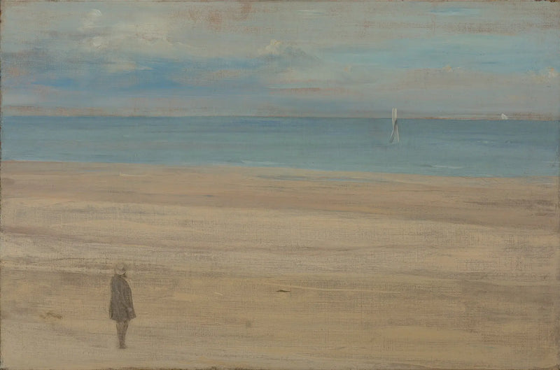 Harmonie in Blau und Silber: Trouville - James Abbott McNeill Whistler
