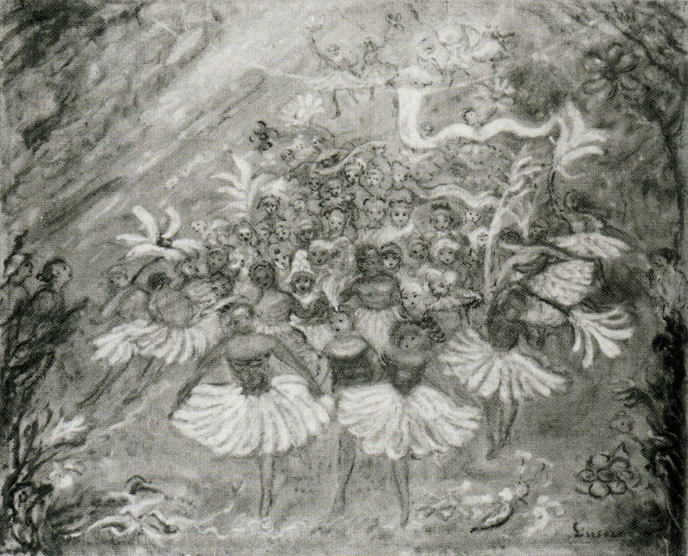 Ballerinas Transformed into Daisies - James Ensor