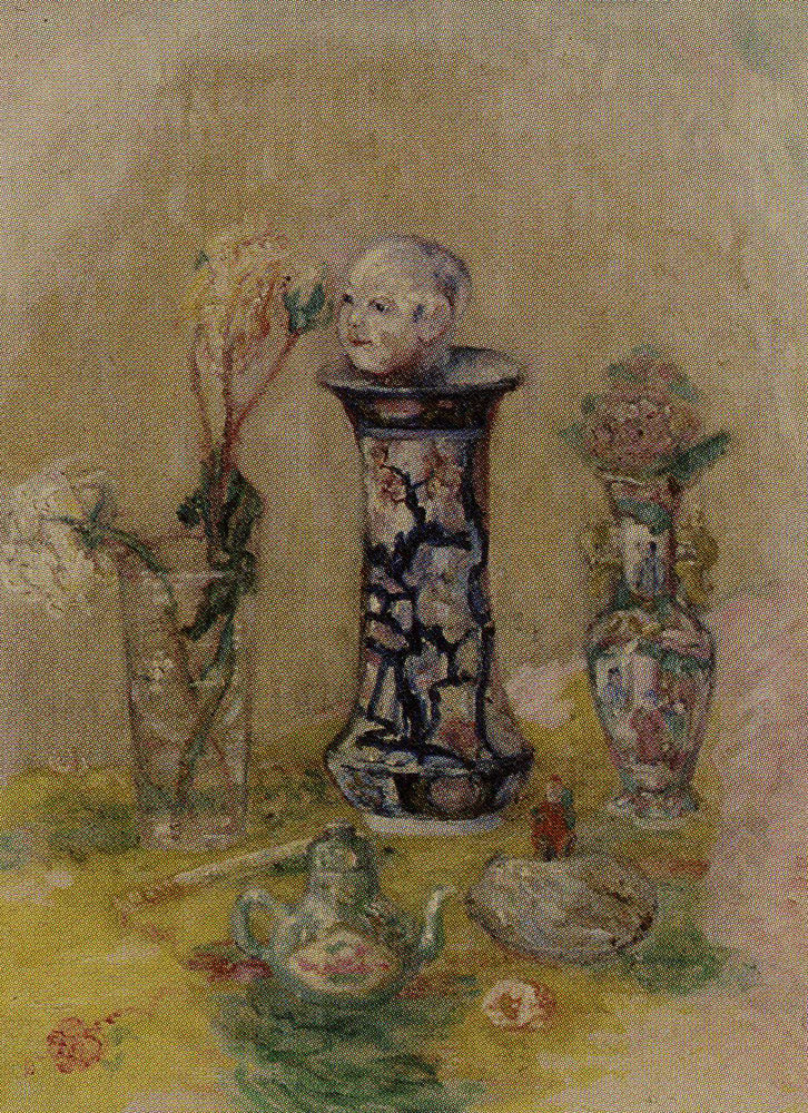 Chinoiseries, Flowers, Vases and Seashells - James Ensor