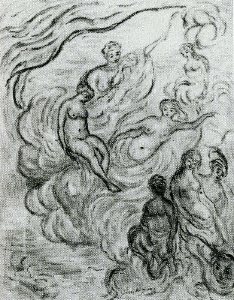 Goddesses of the Clouds - James Ensor