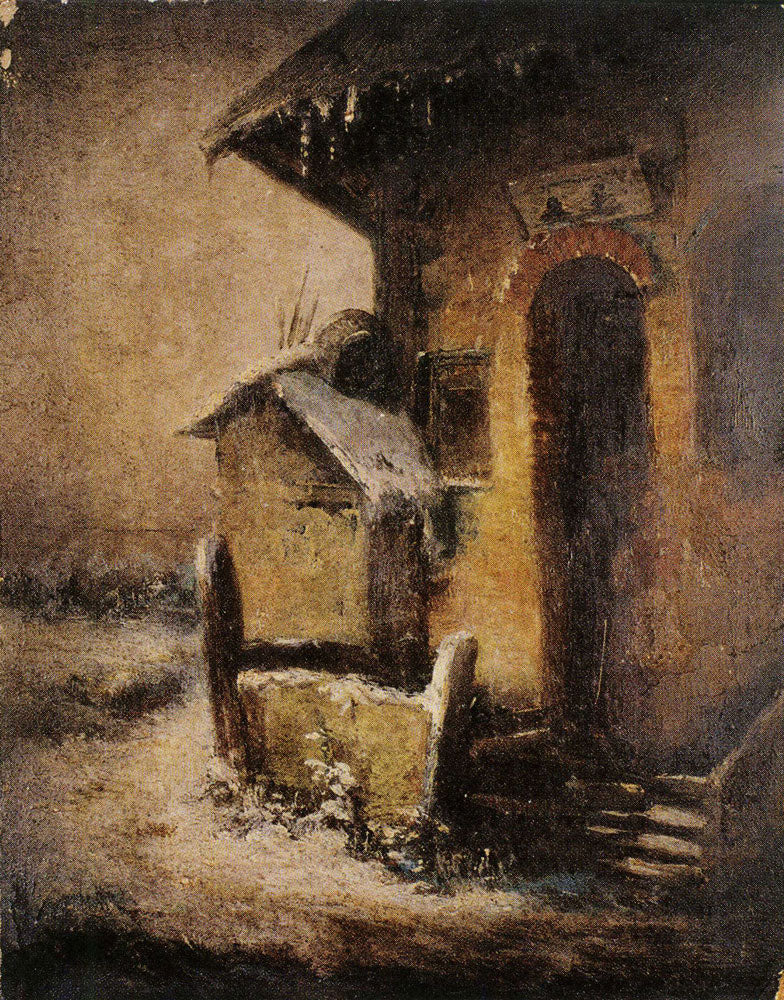 Porch of a House in the Snow - James Ensor