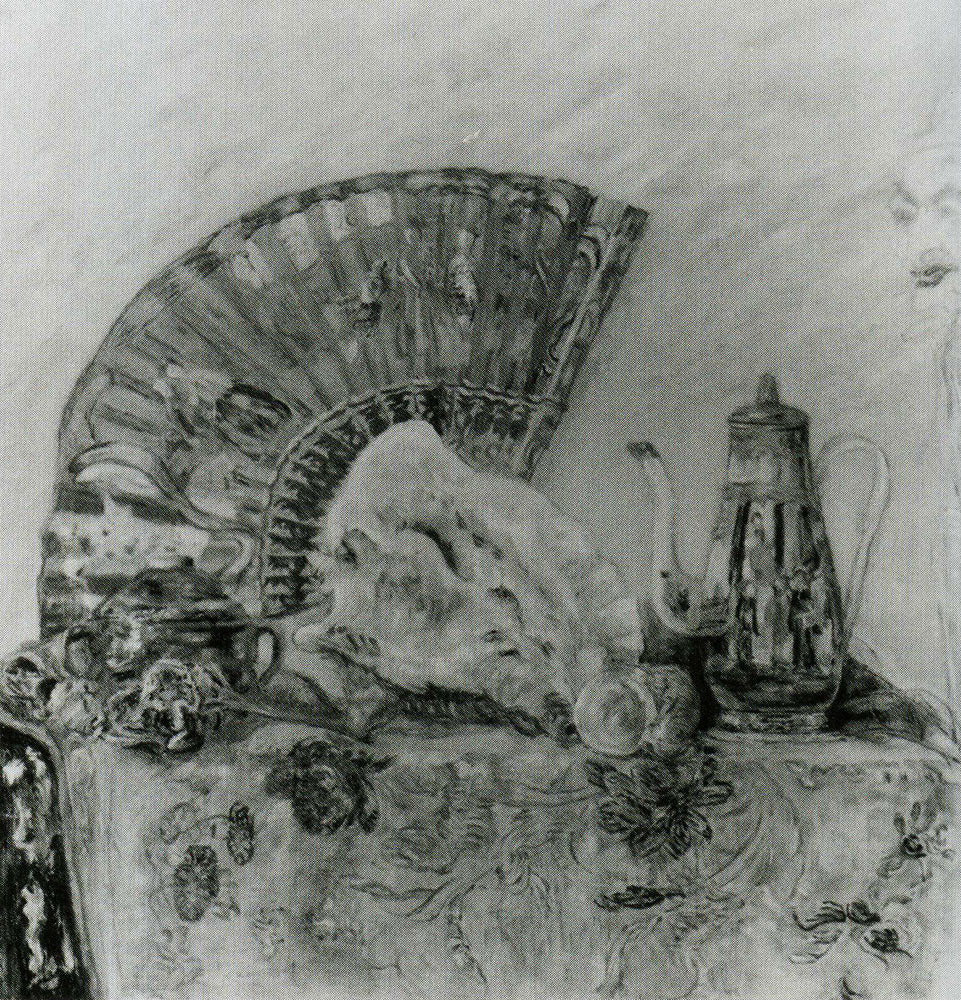 Seashell, Chinoiseries and Fan - James Ensor
