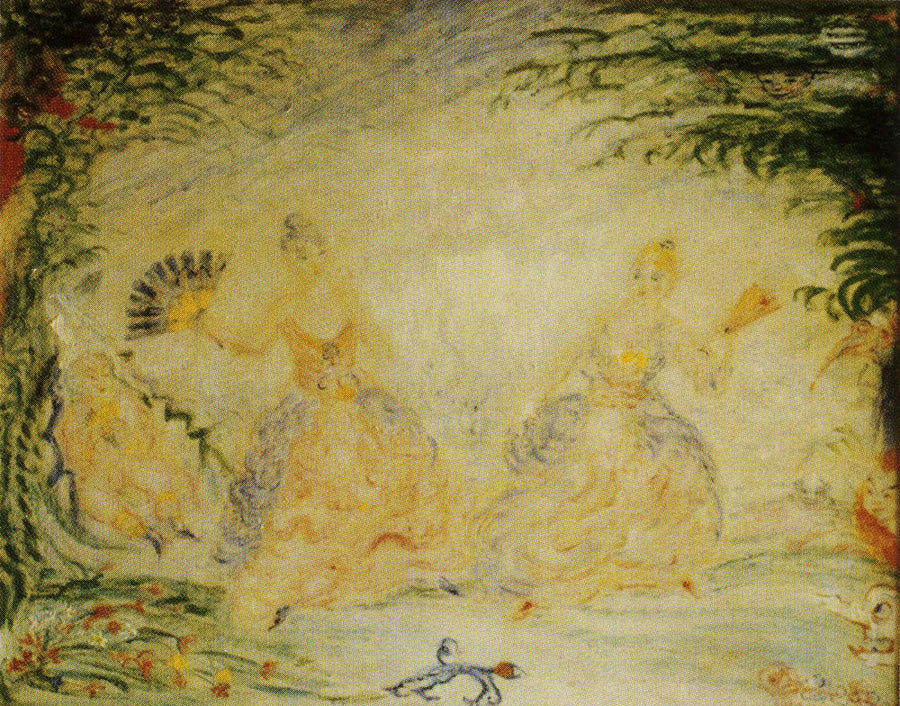 The Pink Dancers - James Ensor