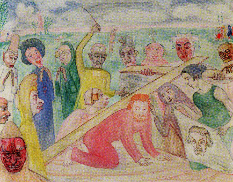 The Road to Calvary - James Ensor