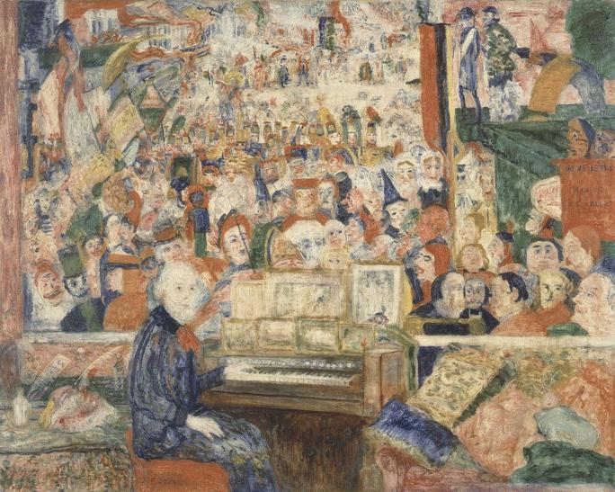 Ensor at the Harmonium - James Ensor