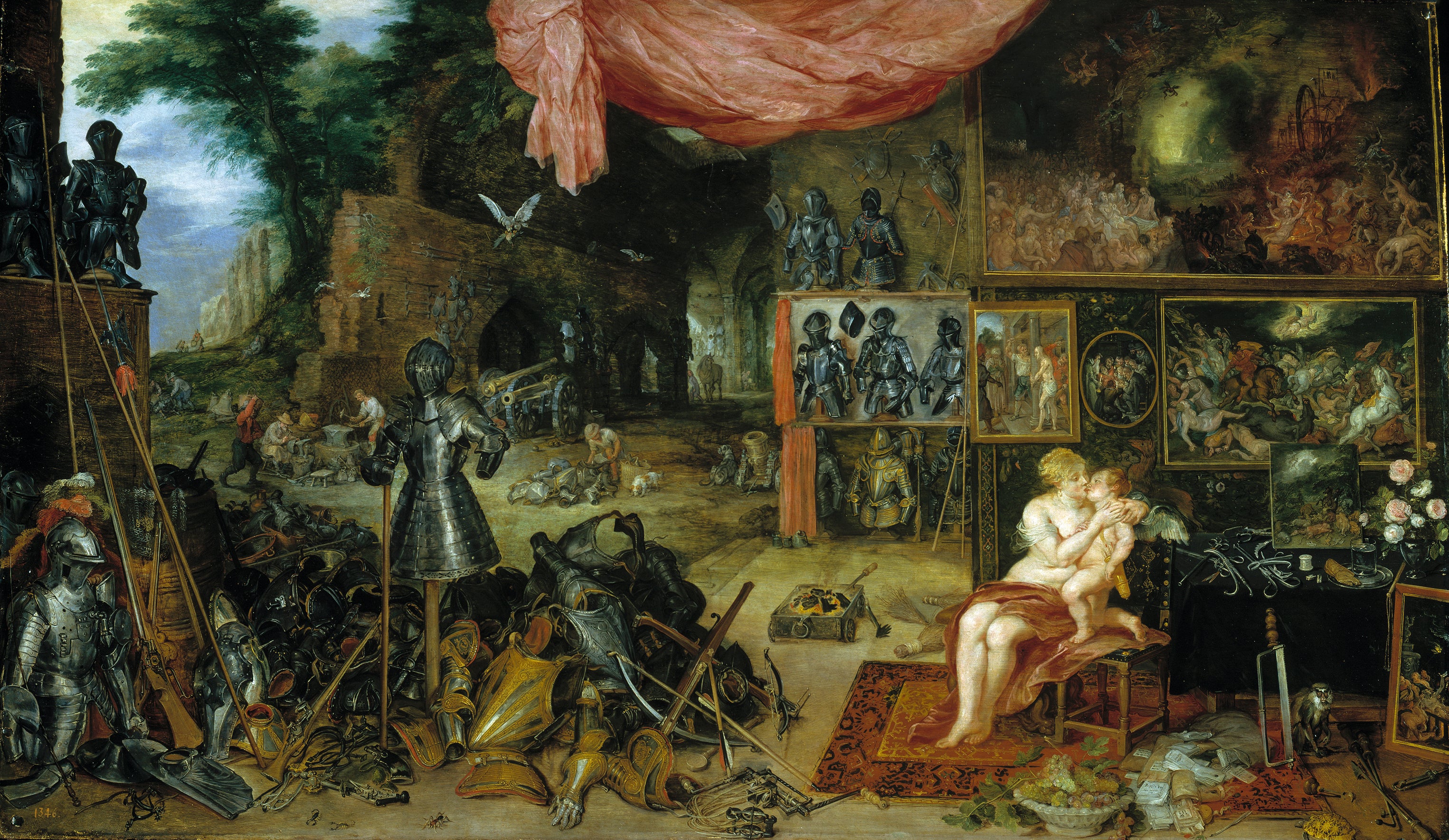 Le Toucher - Jan Brueghel l'Ancien