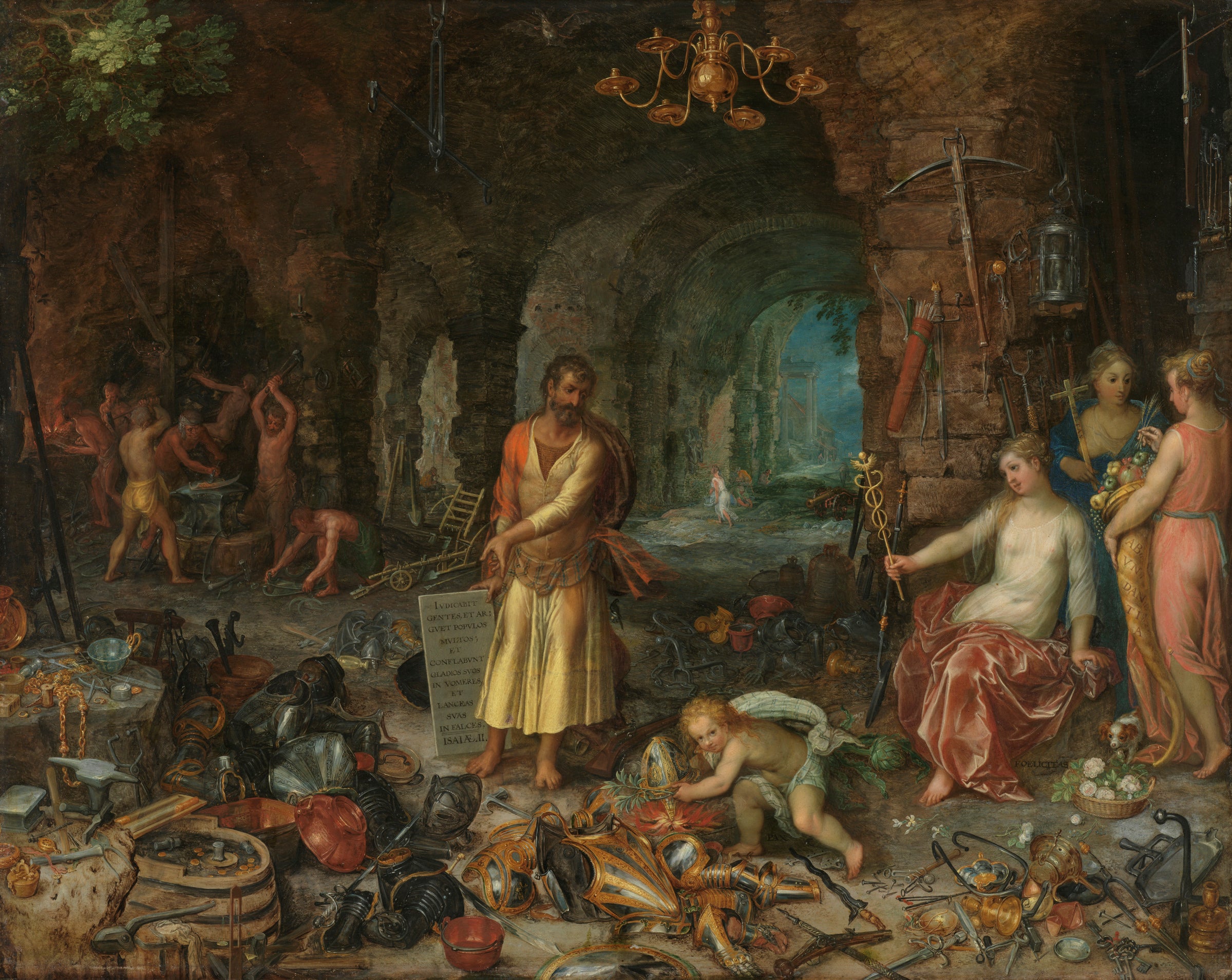 La prophétie d'Isaïe - Jan Brueghel l'Ancien