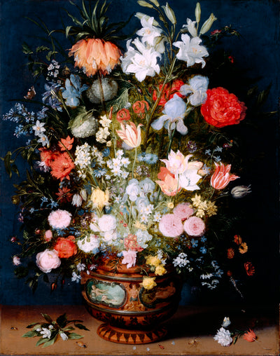 Bouquet de fleurs dans un vase en céramique - Jan Brueghel le Jeune