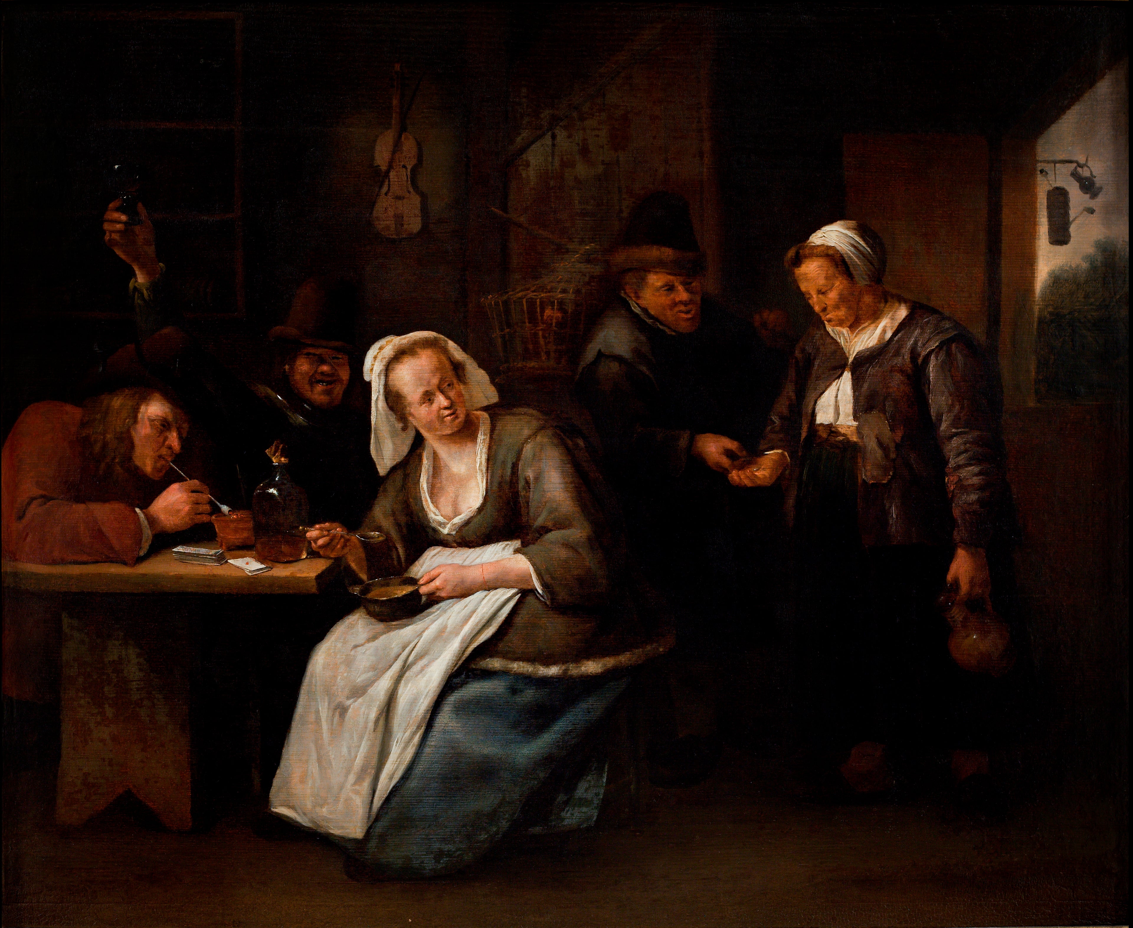 Une auberge de campagne - Jan Steen
