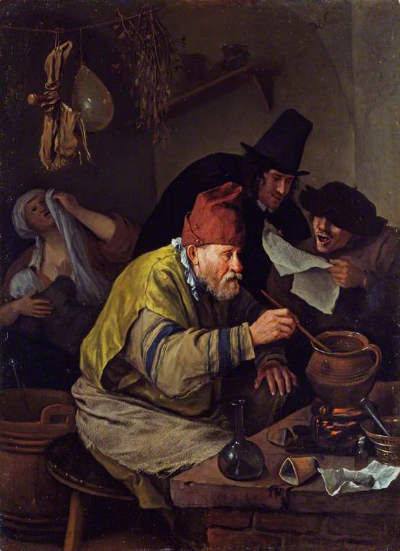 L'alchimiste du village - Jan Steen