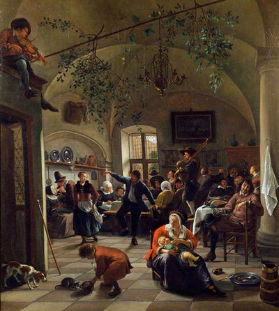 Festivités dans une taverne - Jan Steen