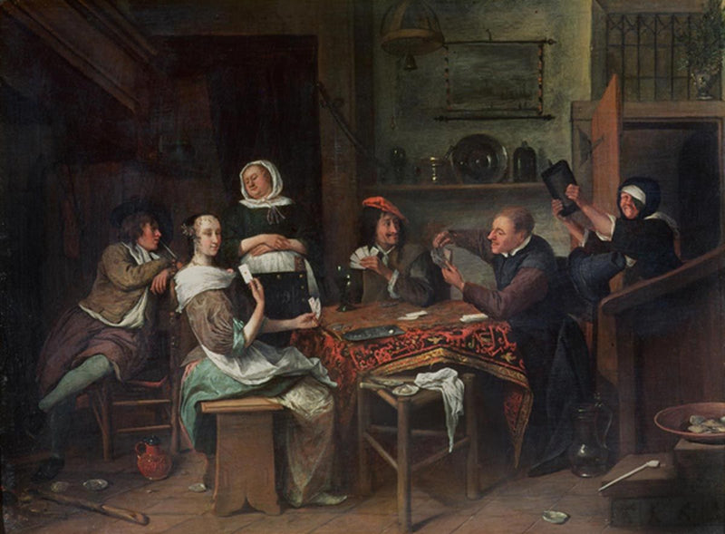 Les faux joueurs - Jan Steen