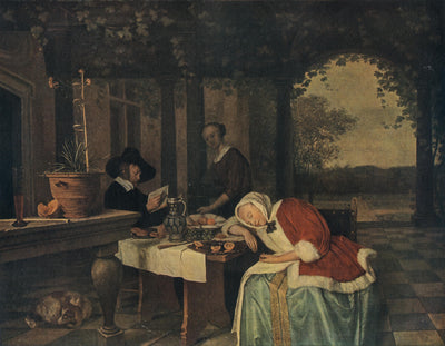 Après le repas - Jan Steen