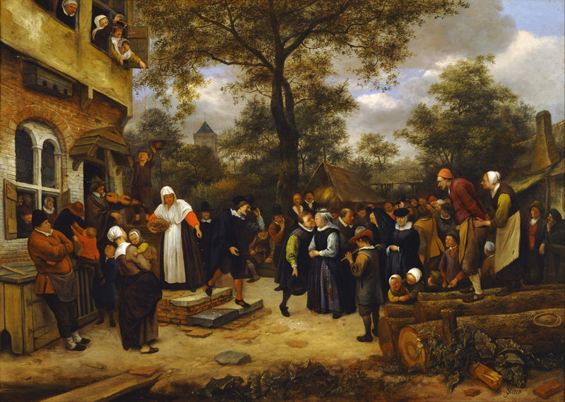 Mariage au village - Jan Steen