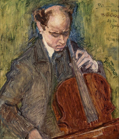 Pablo Casals jouant du violoncelle - Jan Toorop - Alpha Reproduction