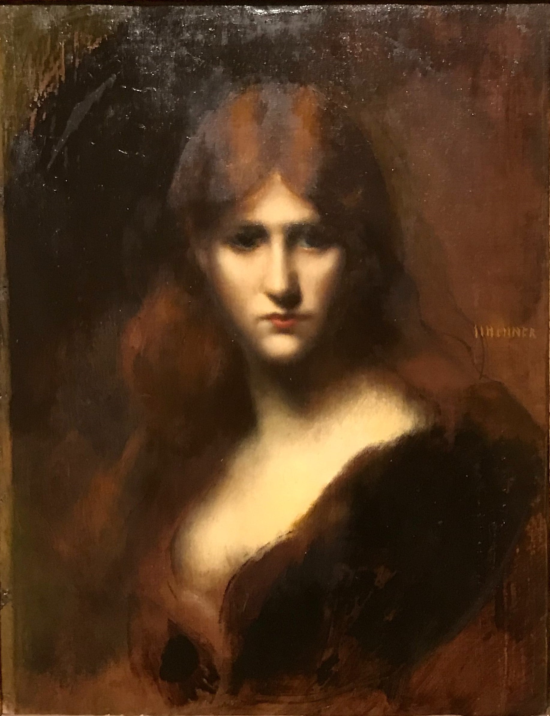 Portrait de femme, Lola - Jean-Jacques Henner