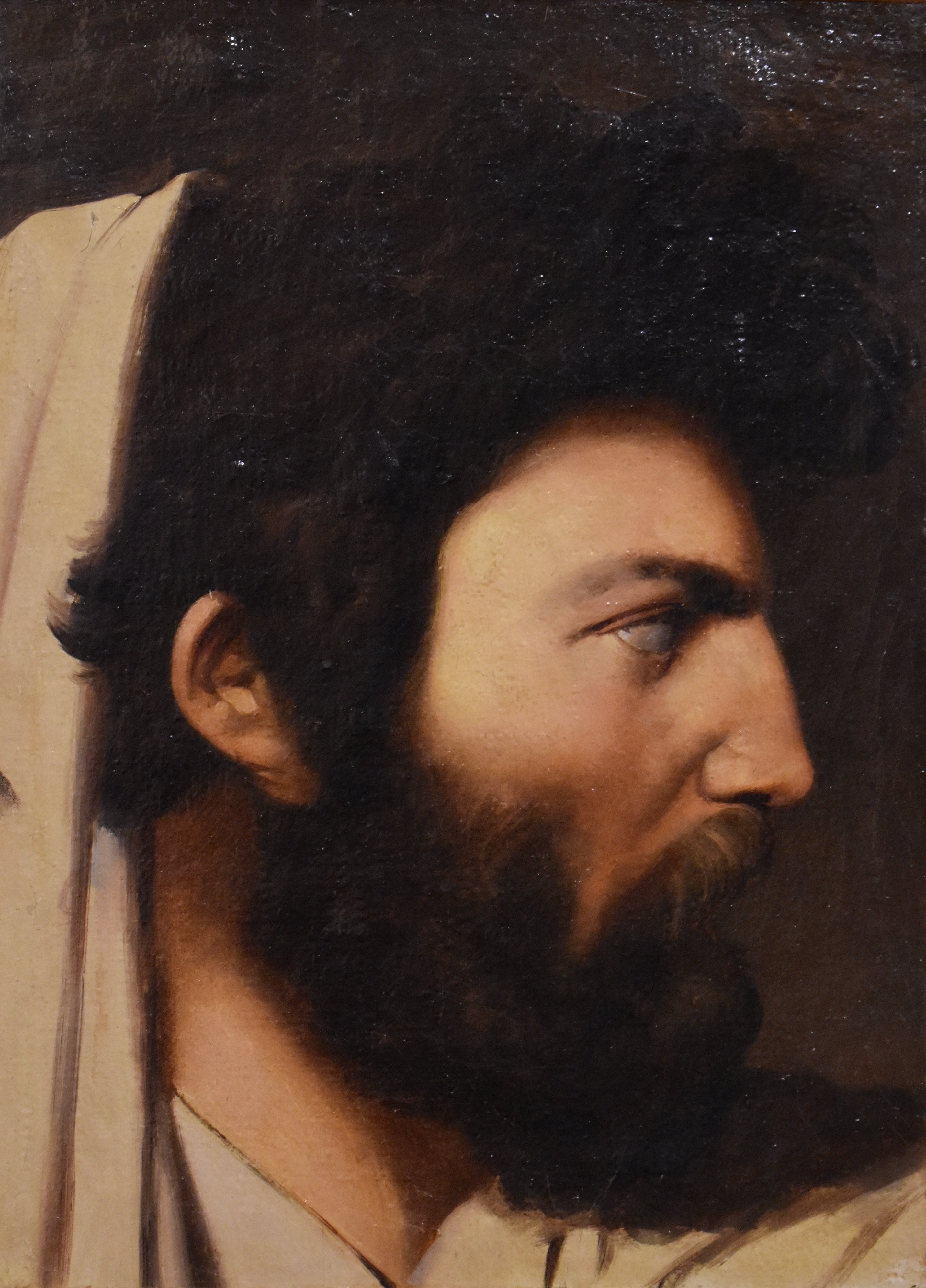 Étude d’homme de profil en vue de la composition de Jupiter et de Thétis - Jean-Auguste-Dominique Ingres - Alpha