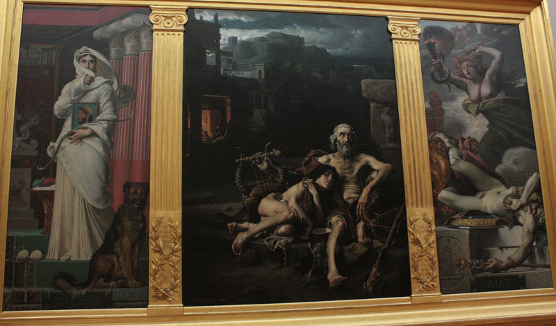 Homère mendiant - Jean-Jules-Antoine Lecomte du Nouÿ