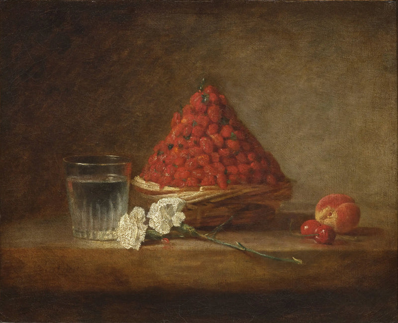 Der Erdbeerkorb - Jean Simeón Chardin