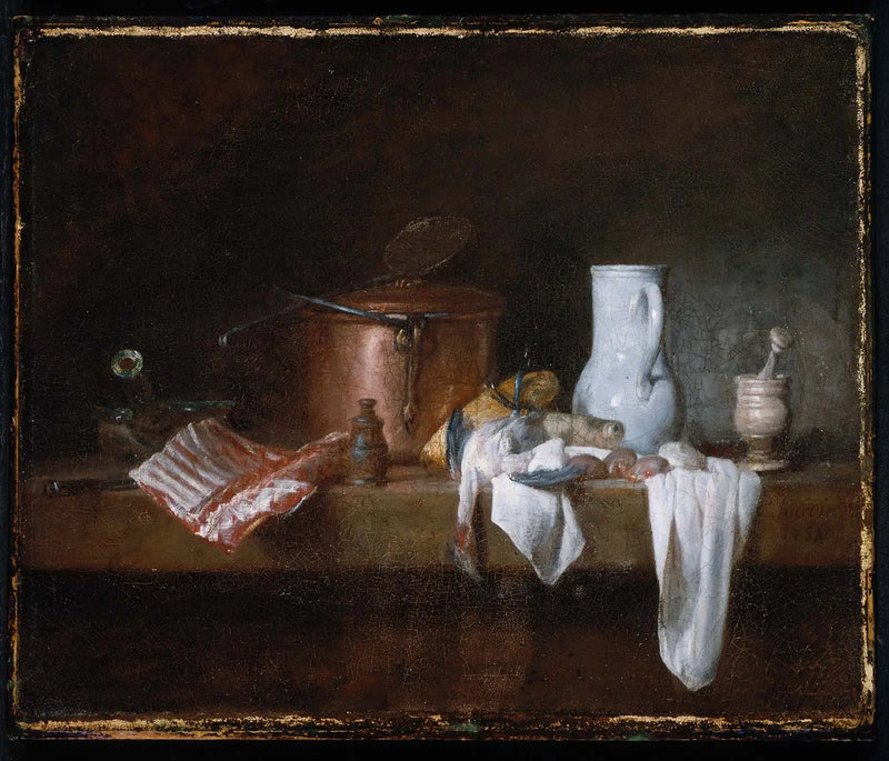 Der Küchentisch - Jean Siméon Chardin