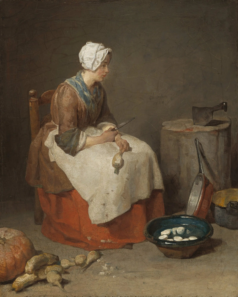 Die Köchin - Jean Siméon Chardin