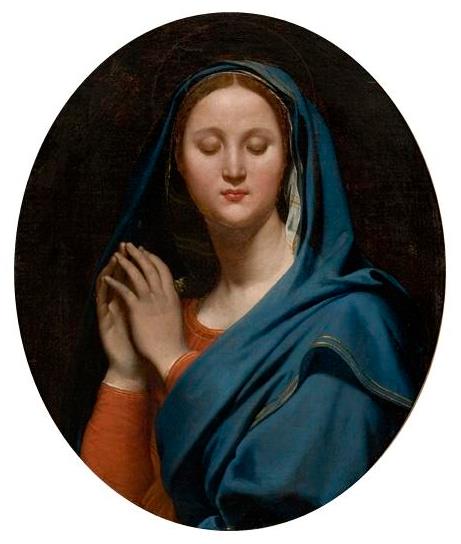 La Vierge - Jean-Auguste-Dominique Ingres - Alpha Reproduction
